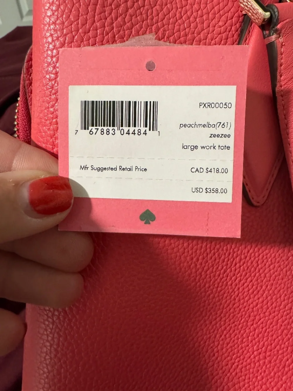 Kate Spade tote GUC holds 13